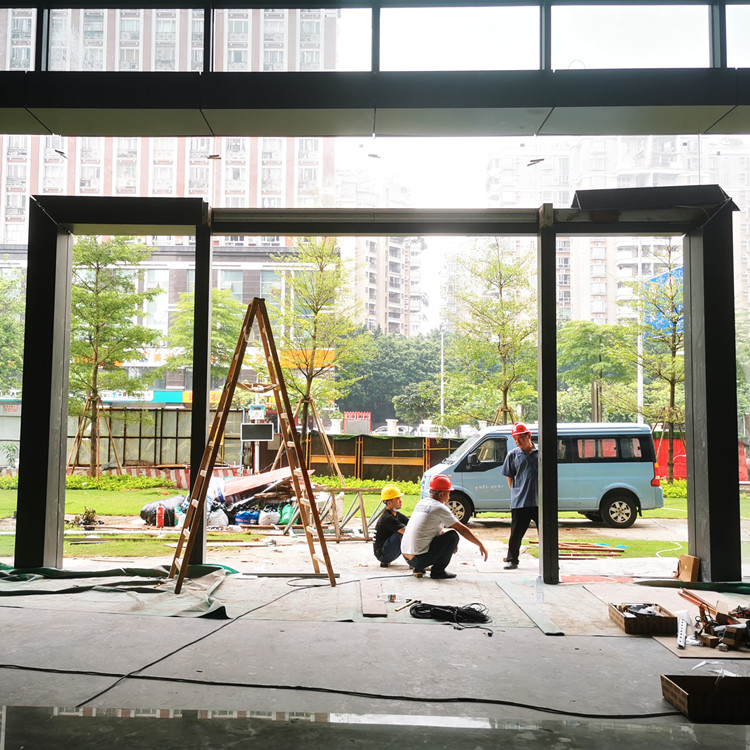 佛山禅城兆祥路安装多玛200自动门机组项目