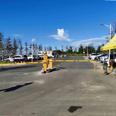 汕尾红海湾南海观音旅游区安装车牌识别系统